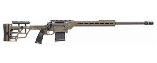 The Daniel Defense Delta 5 Pro HPALMA rifle features an interchangeable barrel design.